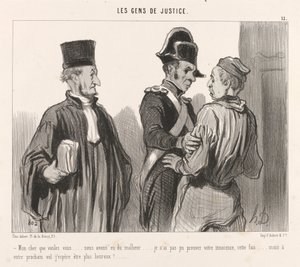 Má drahá co chceš... od Honoré Daumier