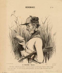 Monomani č. 6: Pařížský lovec. Nanejvýš laskavá, neškodná bytost... od Honoré Daumier