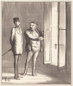 Pán se zde bude mít velmi dobře... od Honoré Daumier