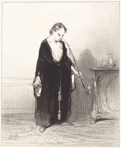 Ó potěšení z opia, které ode mě uchvacuješ!... od Honoré Daumier