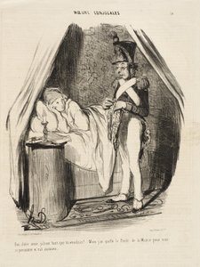 Ano, drahá přítelkyně, žárlivý, jak jen budeš chtít!... od Honoré Daumier