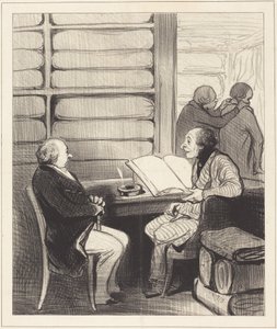 Ano, můj drahý pane Badoularde, já se chystám... od Honoré Daumier