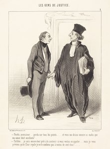Prohráno, pane... prohráno ve všech bodech... od Honoré Daumier