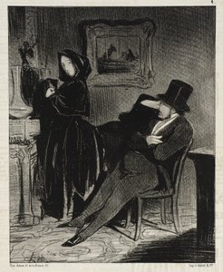 Častěji, než tě zavedu... na bál... od Honoré Daumier