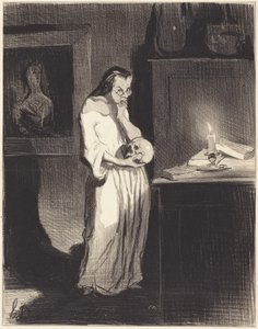 Ty zatracený zloději dětí! od Honoré Daumier