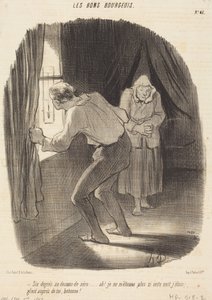 Šest stupňů pod nulou... od Honoré Daumier