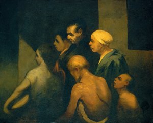 Žebráci od Honoré Daumier