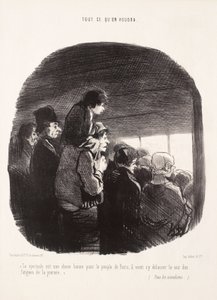 Podívaná je dobrá věc pro lid Paříže od Honoré Daumier