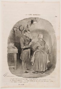 Vaječný žloutek není dostatečně ušlehaný. od Honoré Daumier