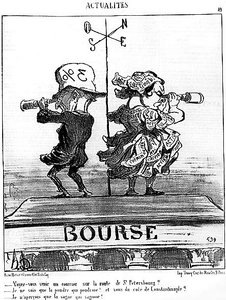 Stipendium od Daumiera - v „“ Charivari““ z 27.08.1853 od Honoré Daumier