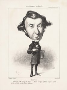 Tocqueville, 1849 od Honoré Daumier