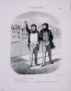 Cokoli chceme: Víte, zatmění začíná... od Honoré Daumier