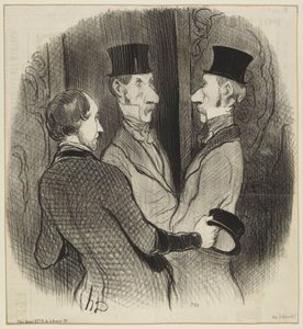 „Nový klobouk“ od Honoré Daumier
