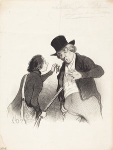 Začátek lovu od Honoré Daumier