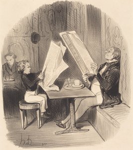 Dítě, které se málo baví... od Honoré Daumier