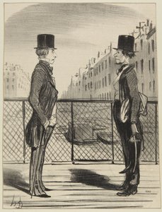 „Muž ve svých malých botách“ od Honoré Daumier