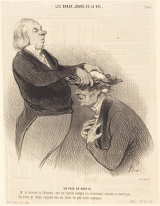 Cena za poezii od Honoré Daumier