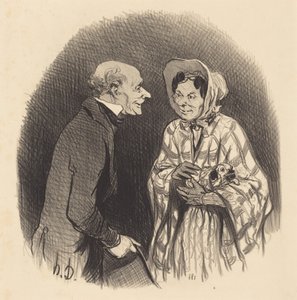 Nová známost od Honoré Daumier