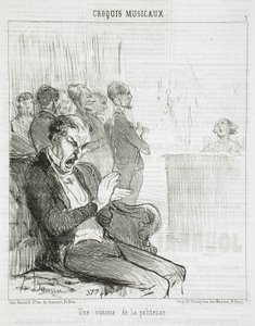 Oběť zdvořilosti od Honoré Daumier