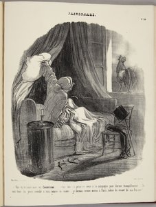 Přestaneš už s tím svým kykyryký... od Honoré Daumier