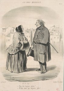Jste vždy galantní! ... od Honoré Daumier