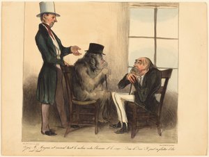 Podívejte, pane Mayeuxi, na toto zvíře... od Honoré Daumier