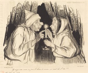 Na rýmu není nic lepšího... od Honoré Daumier