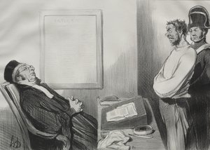 Měl jsi hlad...to není důvod... od Honoré Daumier