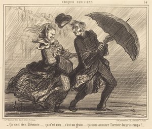 To nic není, Éléonore... to nic není... od Honoré Daumier