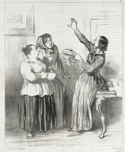 ...čím je dnes žena ve společnosti... od Honoré Daumier