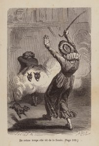 Ilustrace k filmu Un Bon Petit Diable (rytina) od Horace (after) Castelli