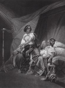 Judith and Holofernes, Judith, kap. 13, v 4, 7 (rytina)