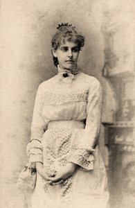 Portrét Edith Sary Watson 1880 (foto) od Horace Bundy