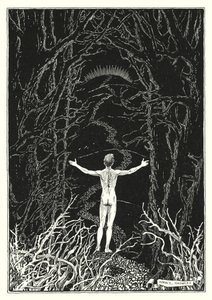 Ilustrace ke Kázání na hoře (rytina) od Horace J. Knowles