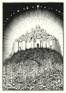 Ilustrace ke Kázání na hoře (rytina) od Horace J. Knowles