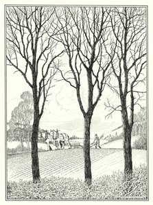 Březen (litografie) od Horace J. Knowles