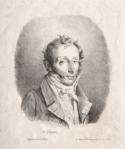 Carle Vernet, 1817. od Emile Jean Horace Vernet