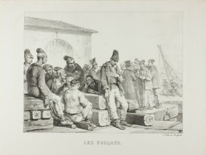 Odsouzení od Emile Jean Horace Vernet