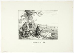 Snadno poražen od Emile Jean Horace Vernet