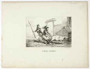 Držte se rychle od Emile Jean Horace Vernet