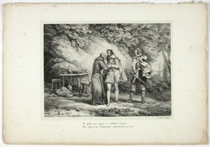 S lítostí opouští tohoto ctnostného starce... od Horace Vernet