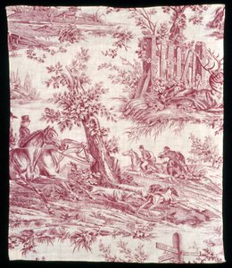 La Route de Jouy (Cesta do Jouy) (Textilie na nábytek)