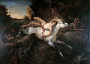 Mazeppa a vlci, 1826.