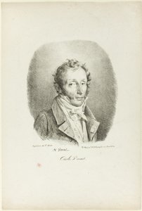 Portrét Carle Verneta od Emile Jean Horace Vernet