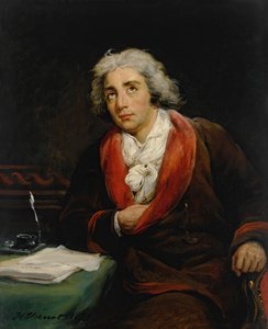 Portrét básníka André Chéniera 1762-1794, 1825. od Emile Jean Horace Vernet