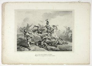 BOURBON se vrhne na tohoto hrdého nepřítele... od Horace Vernet