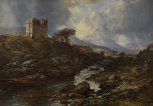 Hrad Kinlochaline od Horatio McCulloch