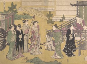 Jaká je zadní strana Fuji? 1790. od Hosoda Eishi