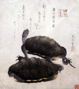 Rybník Shinobazu, ze série 