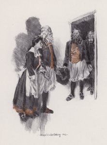 Ilustrace k Evangeline, A Tale of Arcadie, Henry Wadsworth Longfellow (litho)